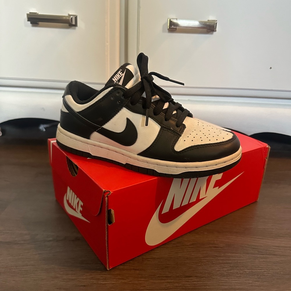 Women’s Nike Panda Dunk Lows.